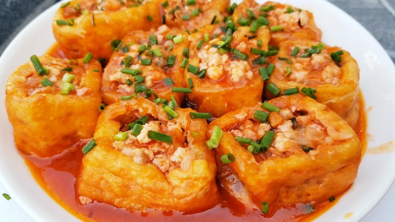 Đậu Hủ Nhồi Thịt